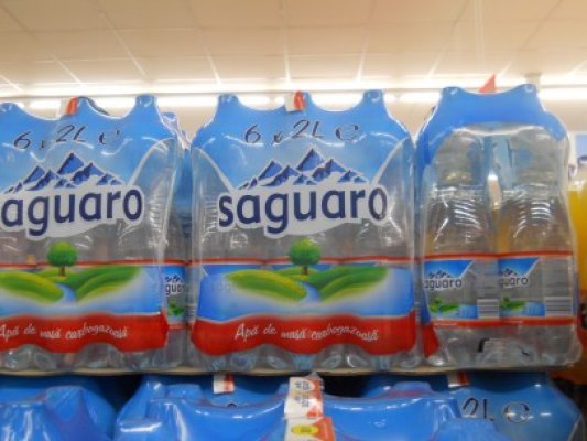 Alte sticle cu apă Saguaro, retrase din magazinele Lidl!
